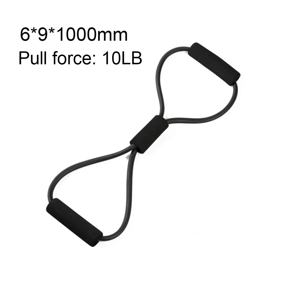 Yoga Resistance Bands Elastic Band Sports Exercise Puller 8-Shaped Chest Expander for Body Building Home Gym Fitness Equipment