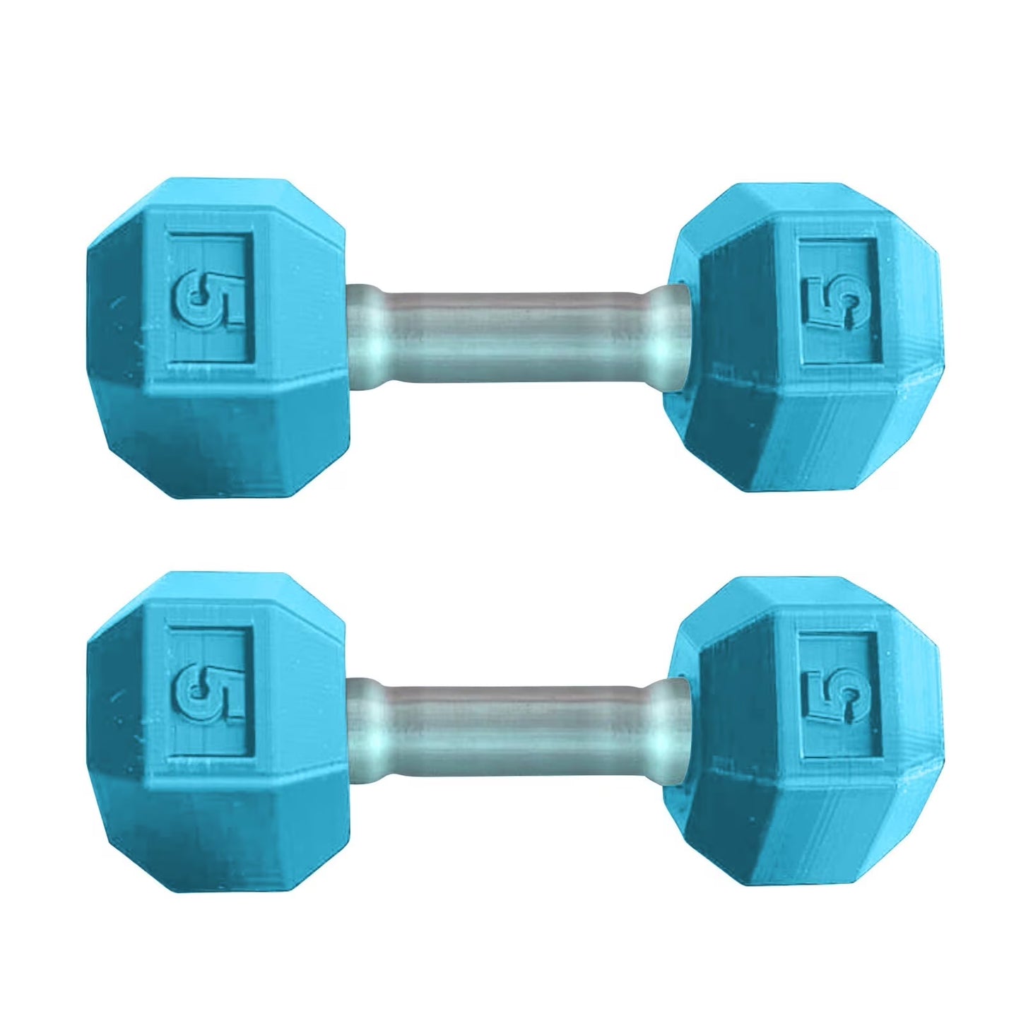 Dumbbell Mini - Kids Classic Hex Dumbell Toy Weight with Ergonomic Handle - Safe, Durable Fitness Toys for Kids Fitness Participation - Kid Gym Workout and Exercise Equipment for Children