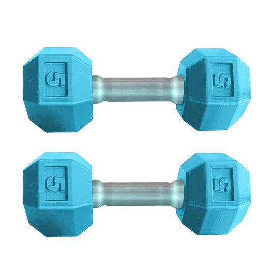 Dumbbell Mini - Kids Classic Hex Dumbell Toy Weight with Ergonomic Handle - Safe, Durable Fitness Toys for Kids Fitness Participation - Kid Gym Workout and Exercise Equipment for Children